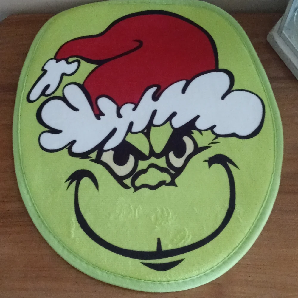 Grinch bathroom set